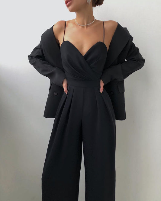 Out-Shine | Sexy Riemen Jumpsuit