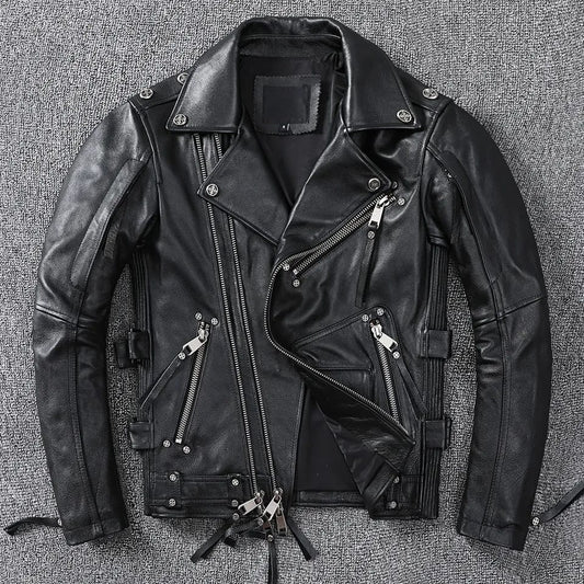 Out-Shine | Leather jacket for stylish winter protection