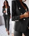 Out-Shine | Black set with Jacket and Pants