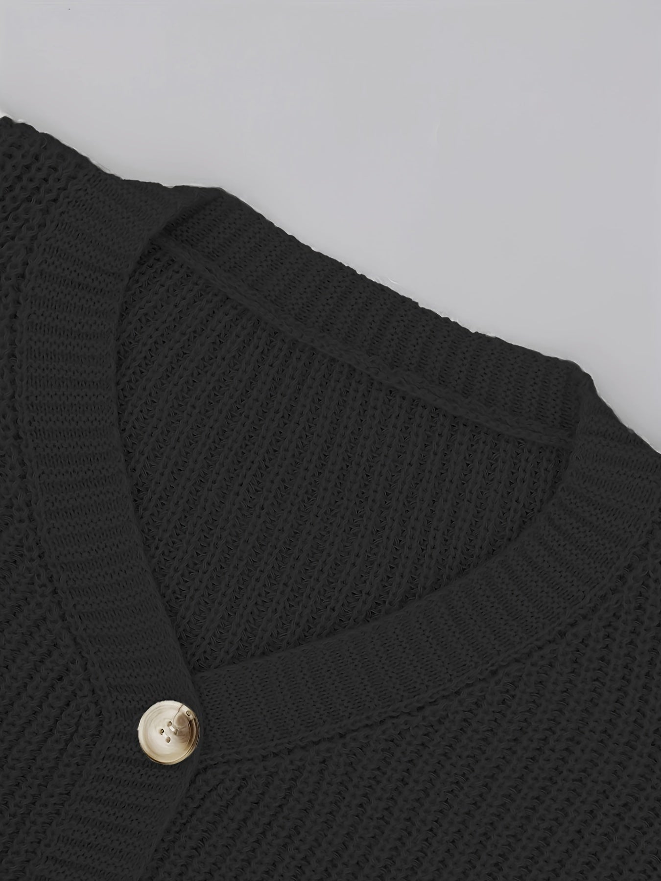 Out-Shine | Coarse Knitted Cardigan Vest For Women