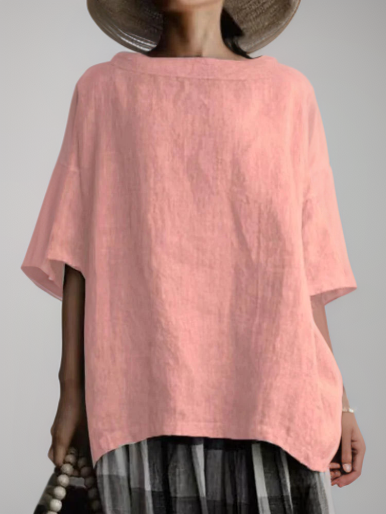 Out-Shine | Vintage Oversized Boat Neck Tunic