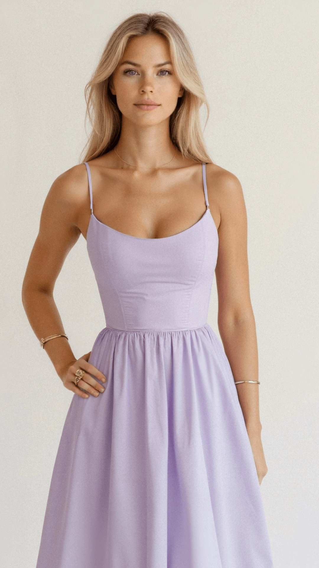 Out-Shine | Sleeveless Midi Dress For Women