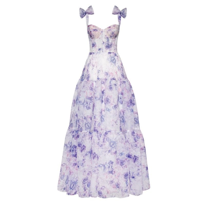 Out-Shine | Summer Floral Maxi Dress For Women