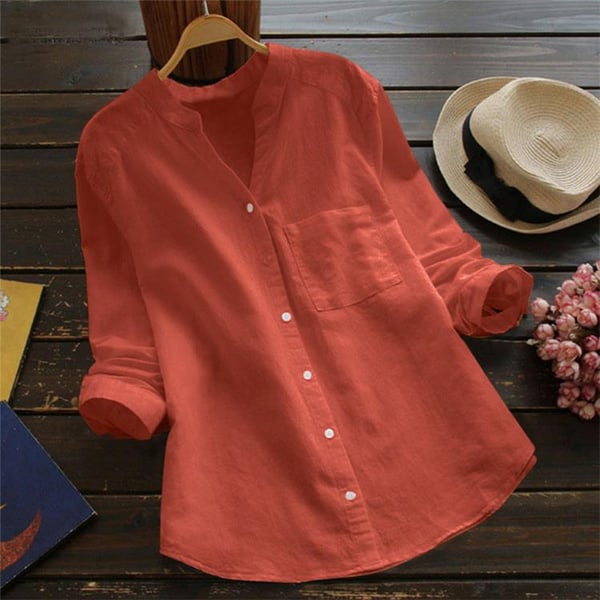 Out-Shine | Loose Linen Cotton Shirt