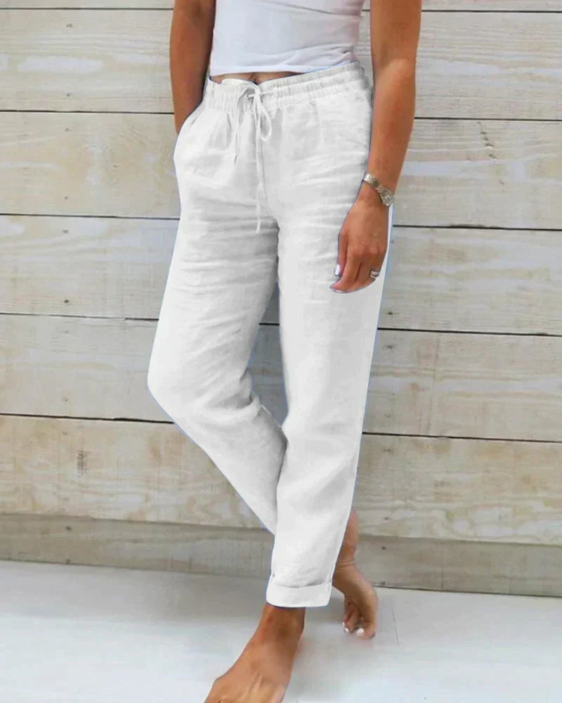 Out-Shine | Stylish Linen Pants For Women