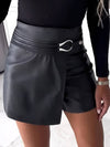 Out-Shine | Stylish Leather Shorts With