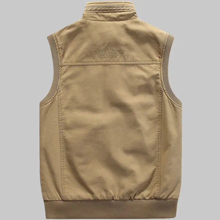 Out-Shine | Vintage Men's Waistcoat with Multiple Pockets