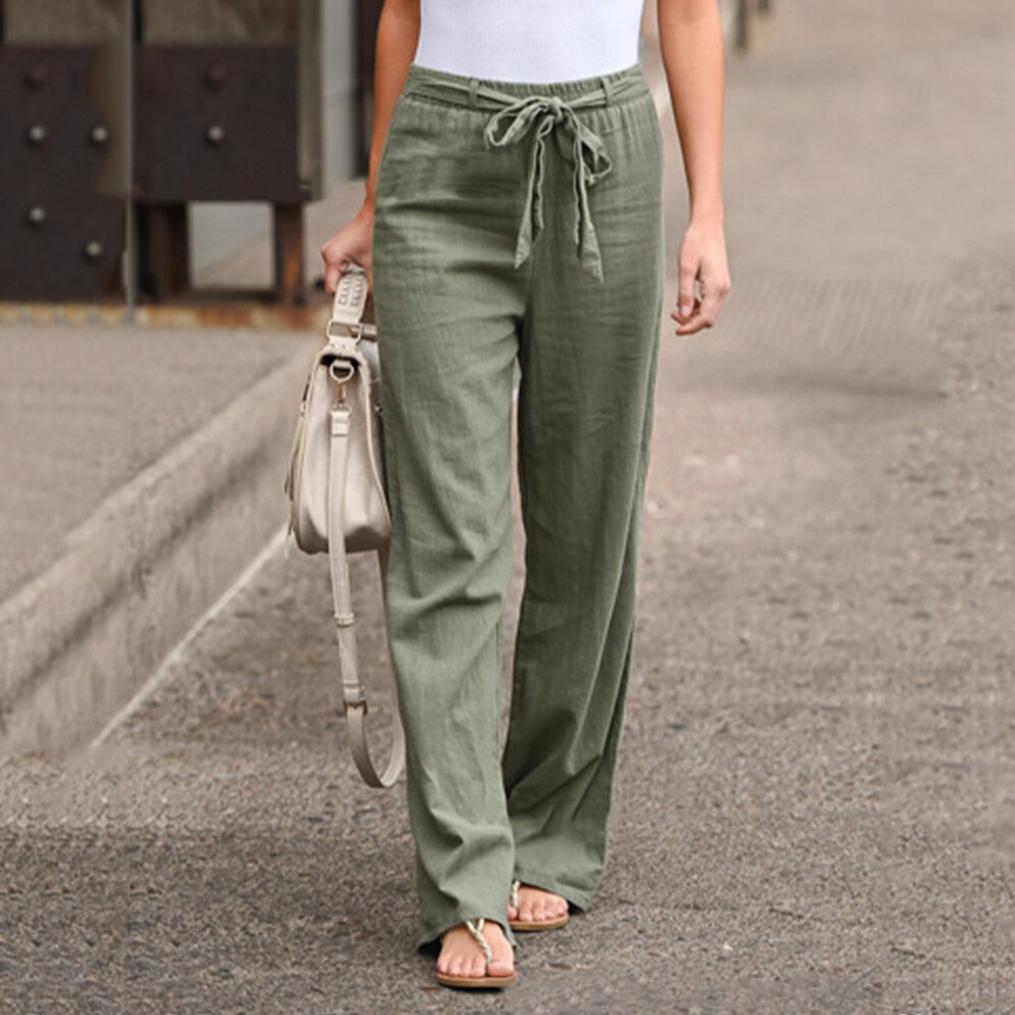 Out-Shine | Ladies Linen Pants