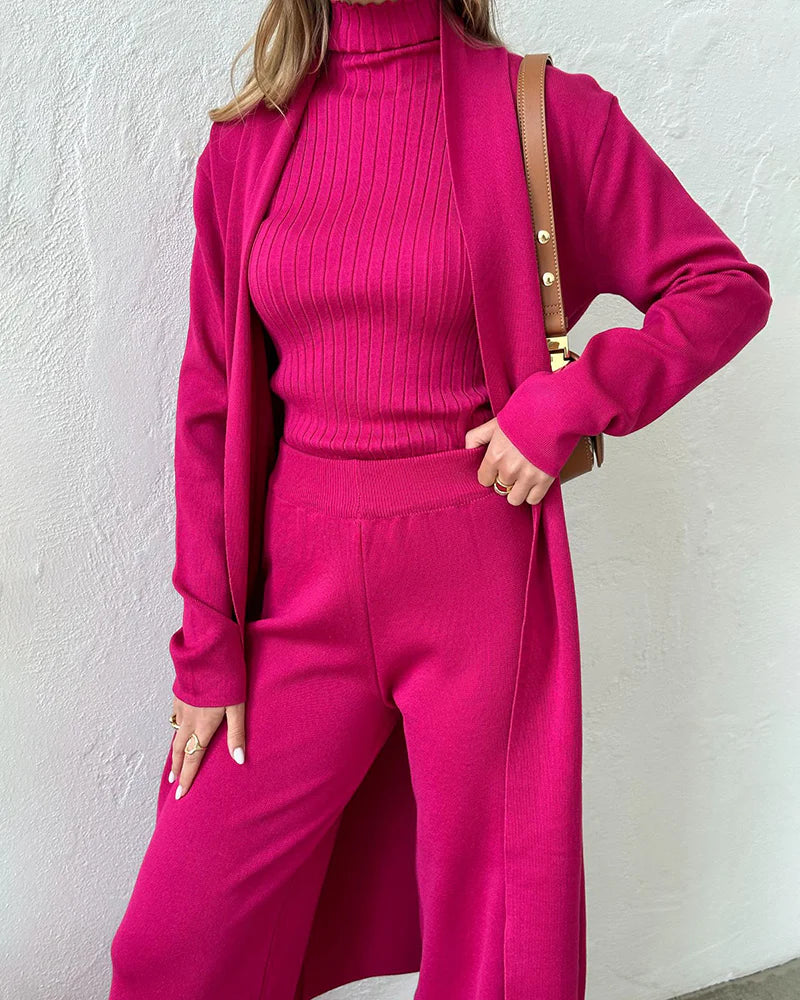 Out-Shine | Cashmere Fudus Set Beige - Clara