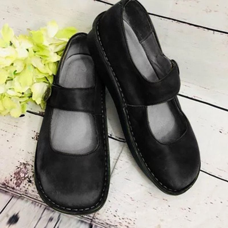 Out-Shine | Black Women's Shoes with Decorations