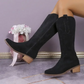 Out-Shine | Classic suede cowboy boots ladies