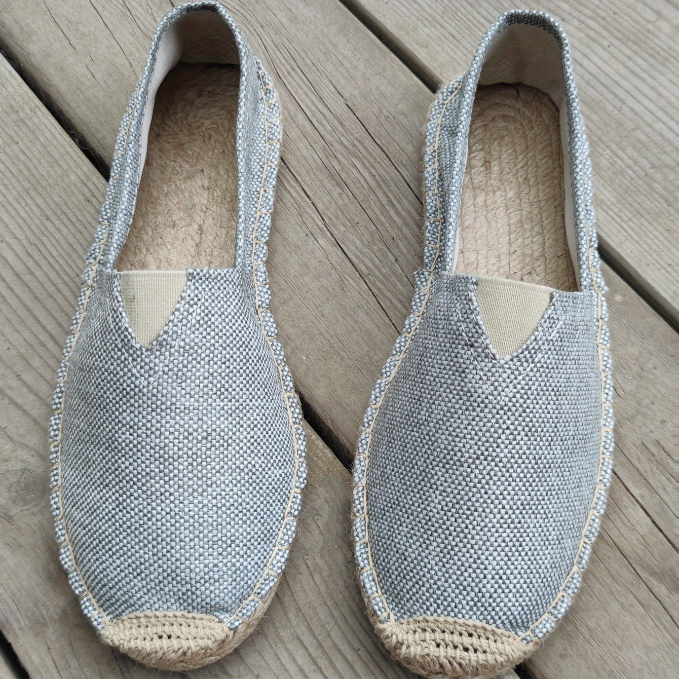 Out-Shine | Maritime Linen Shoes White
