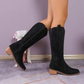 Out-Shine | Classic suede cowboy boots ladies