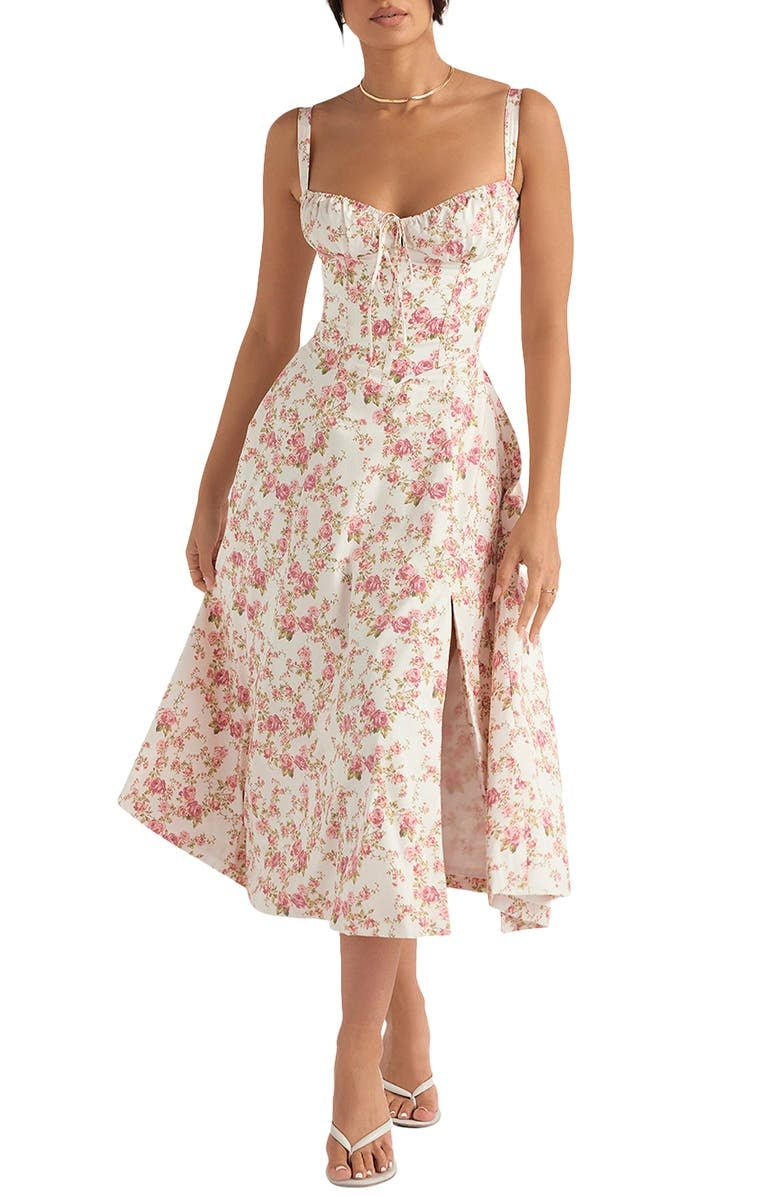 Out-Shine | Bustier dress with waist shaping