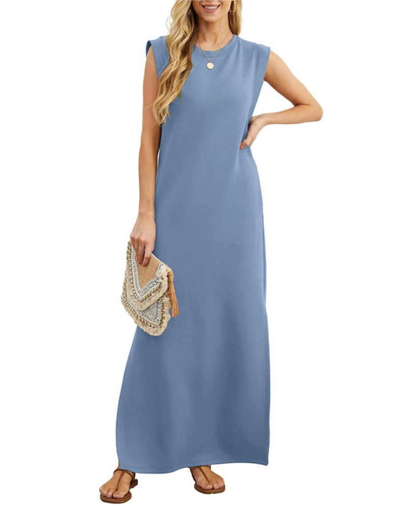 Out-Shine | Moroccan Sleeveless Maxi Dress