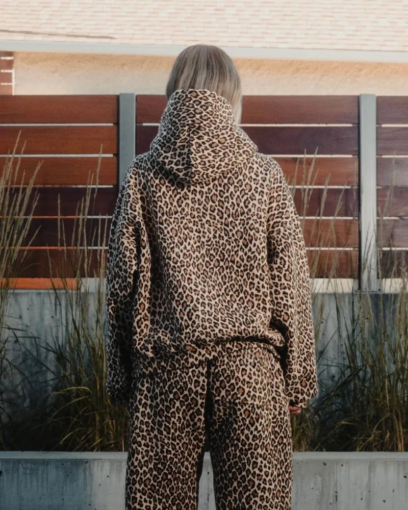 Out-Shine | Leopard Hoodie Set