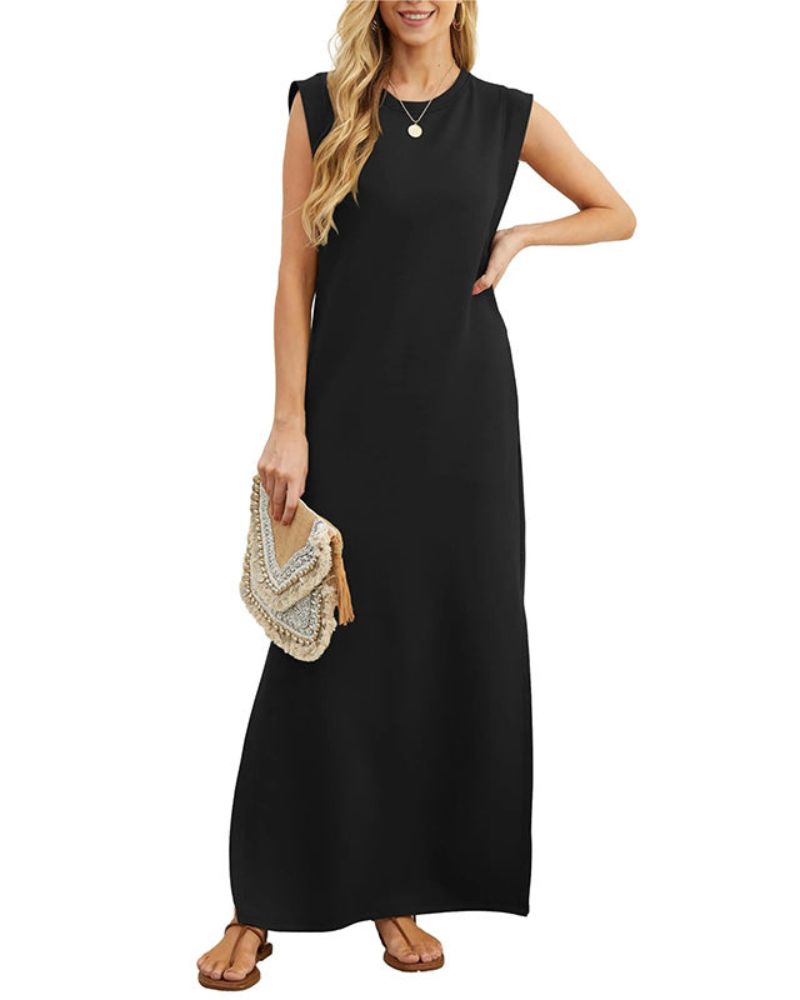 Out-Shine | Moroccan Sleeveless Maxi Dress