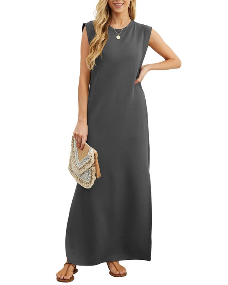 Out-Shine | Moroccan Sleeveless Maxi Dress