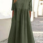 Out-Shine | Casual Linen Cotton Dress