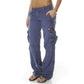 Out-Shine | Black women cargo pants