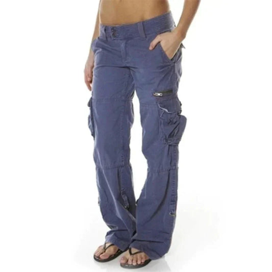 Out-Shine | Black women cargo pants