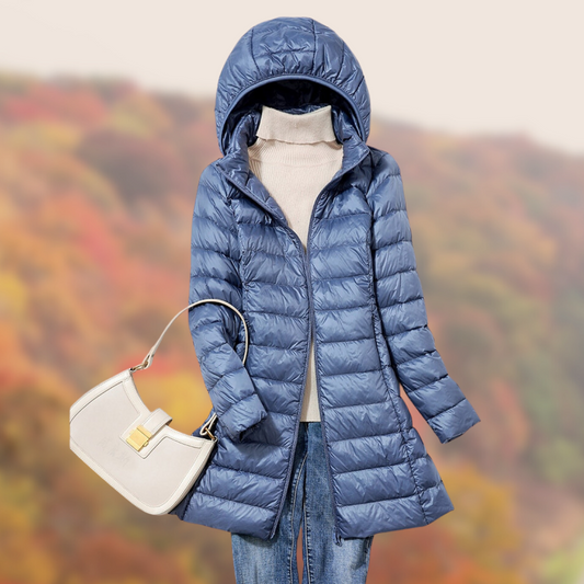 Out-Shine | Down Jacket | Ultra-Light Transition Jacket for Women with Hood