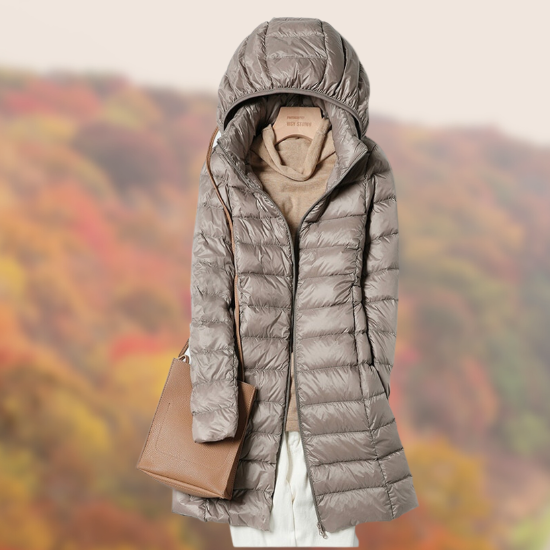 Out-Shine | Down Jacket | Ultra-Light Transition Jacket for Women with Hood