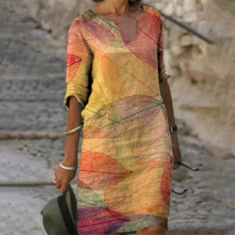 Out-Shine | Charming dress with floral pattern