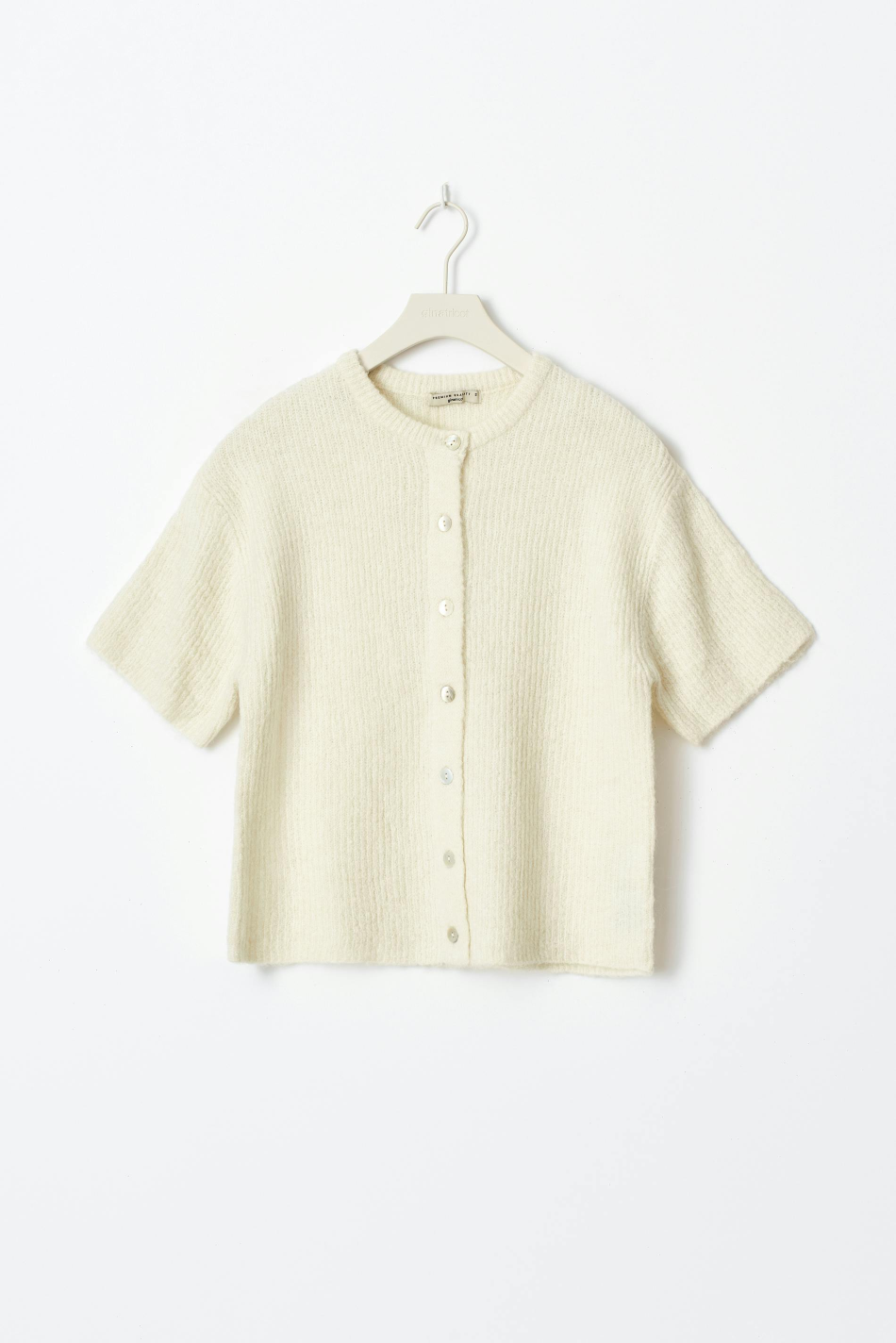 Out-Shine | Unicolor short sleeve ladies sweater