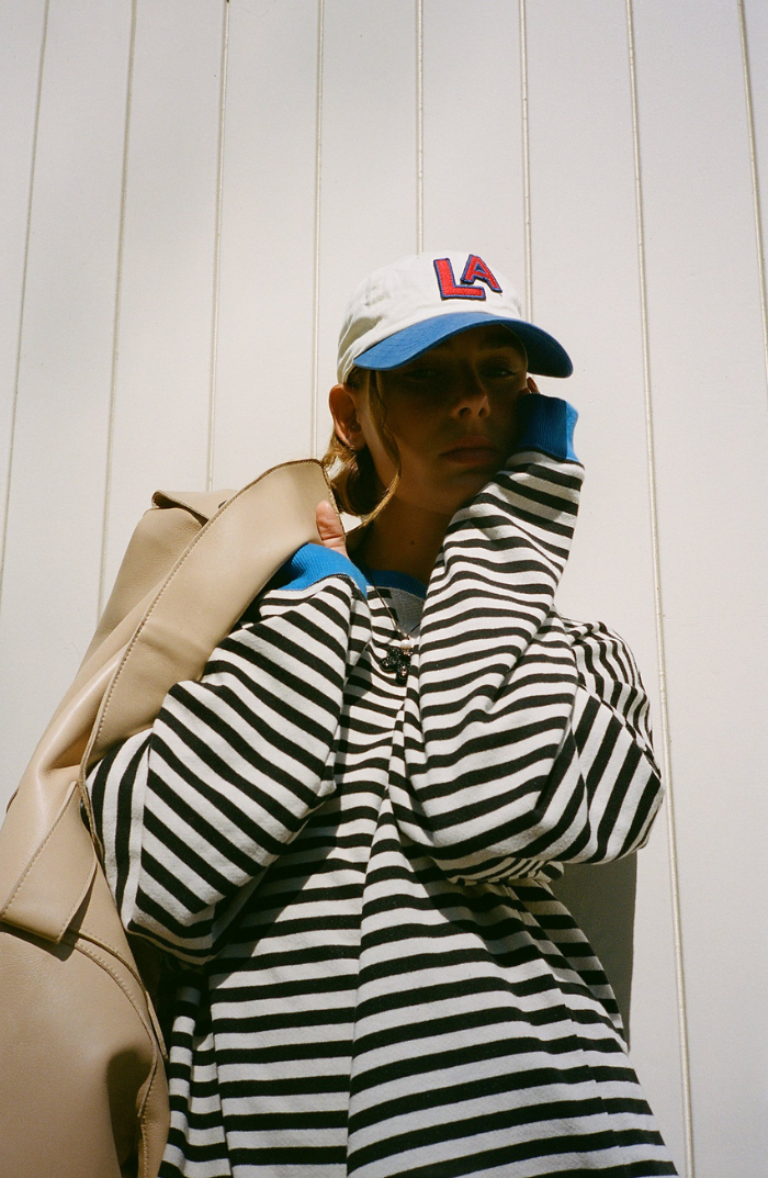 Out-Shine | Women's Striped Oversized Sweatercomfy
