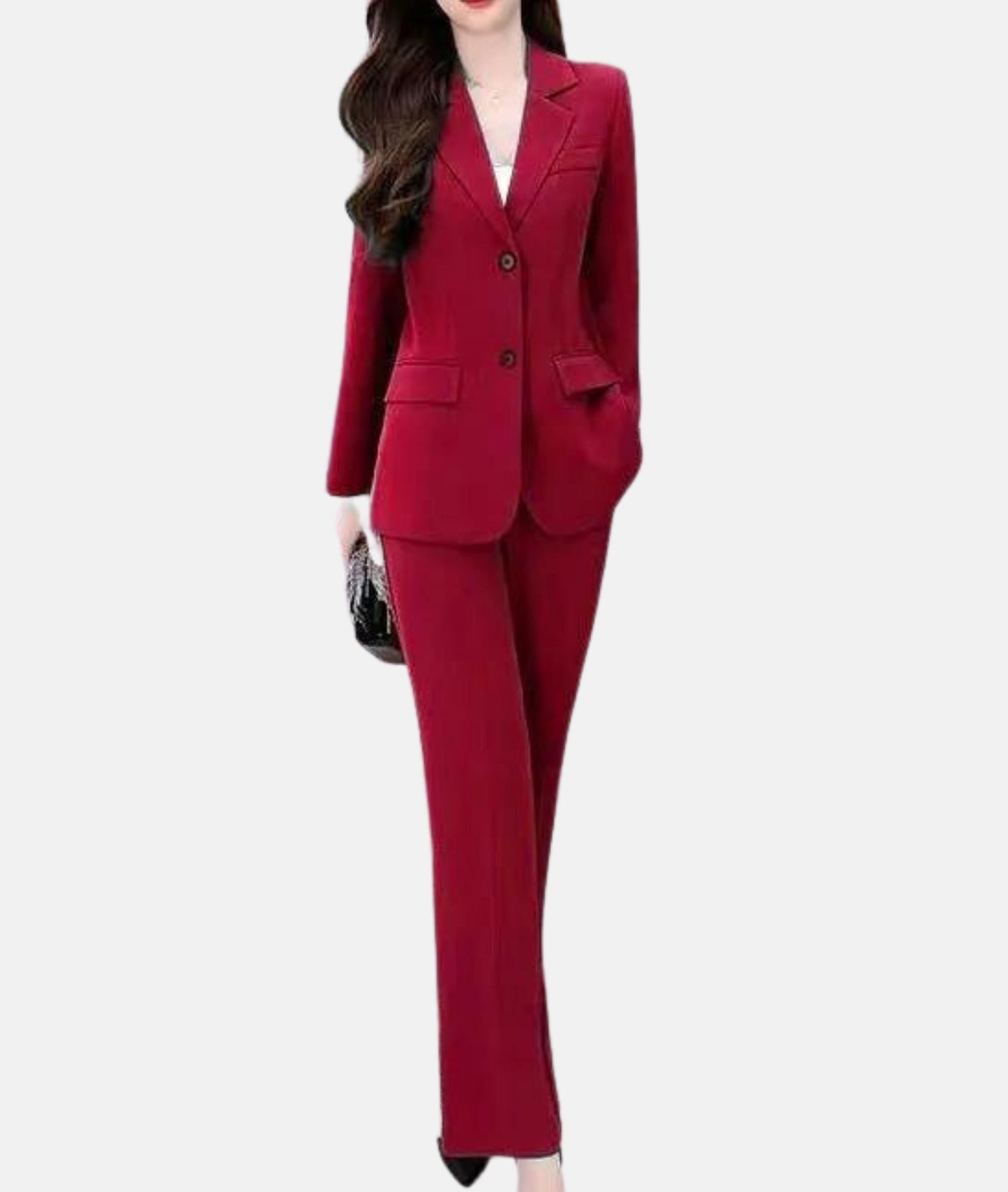 Out-Shine | Women's Tailored Blazer And Pants Suit