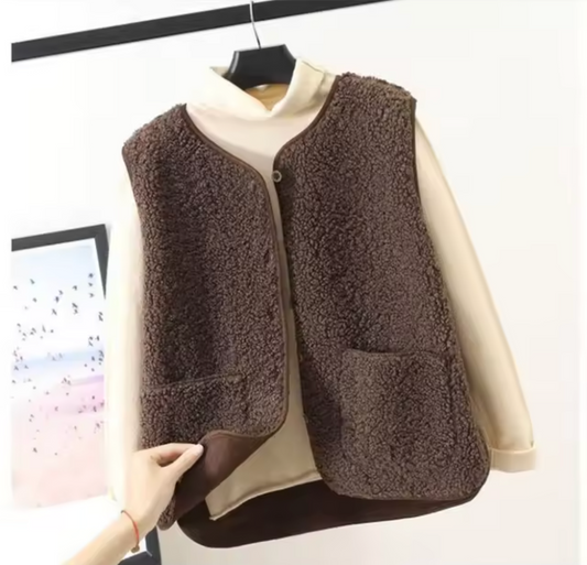 Brilla con luz propia | Chaleco polar de invierno