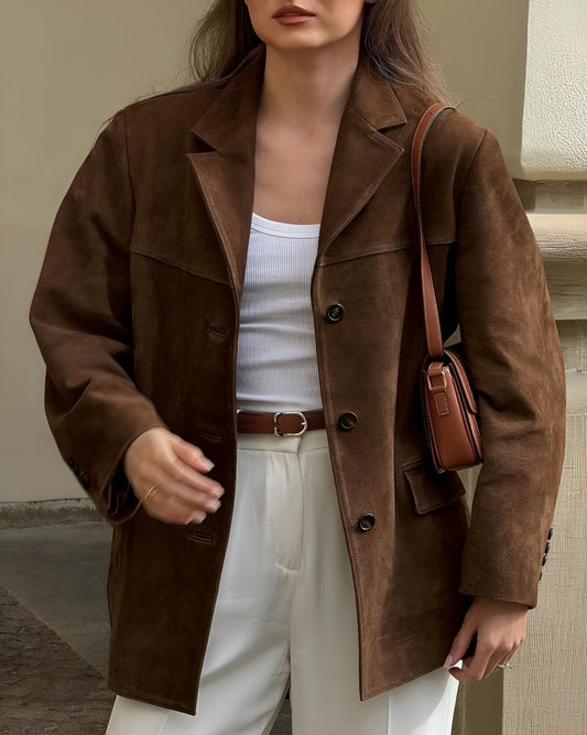 Out-Shine | Vegan Suede Jacket