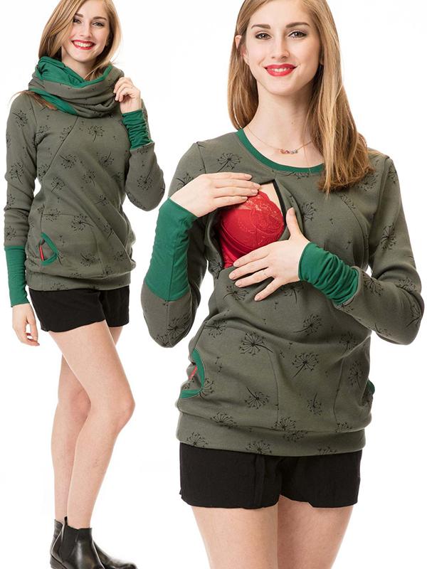 Out-Shine | Floral Print Nursery Sweatshirts