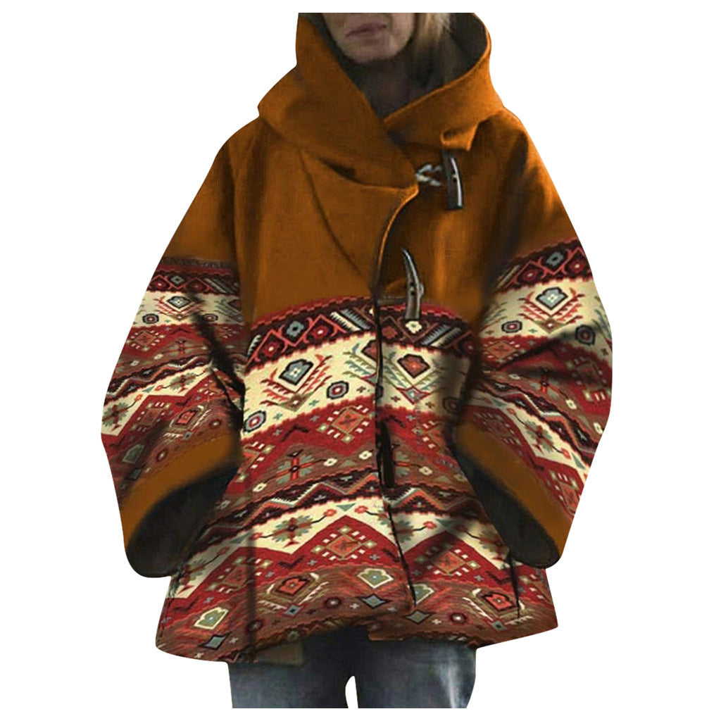 Out-Shine | Luxurious Patterned Warm Coat