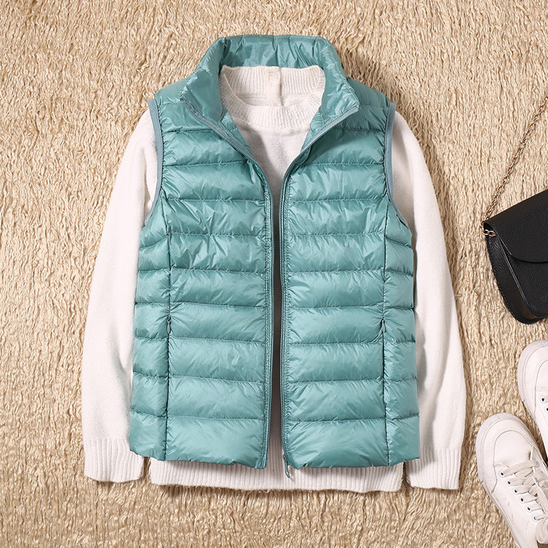 Light blue vest