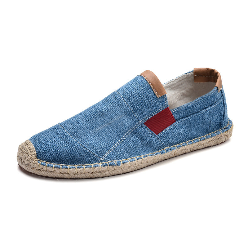 Out-Shine | Boss Stylish Handmade Canvas Straw Shoes Summer Chic