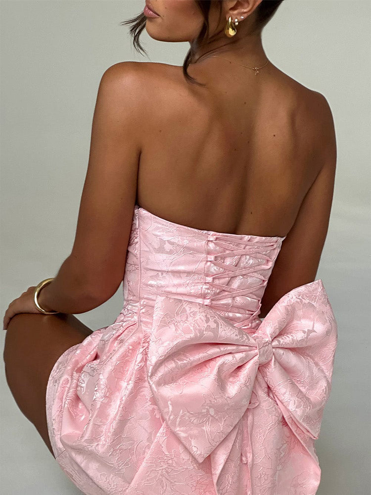 Deslumbra | Minivestido con lazo