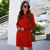 Out-Shine | Comfortable & Stylish O Neck Dress for Autumn