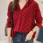 Out-Shine | Chic long sleeve with dots