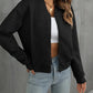 Out-Shine | Black summer bomber Gesine