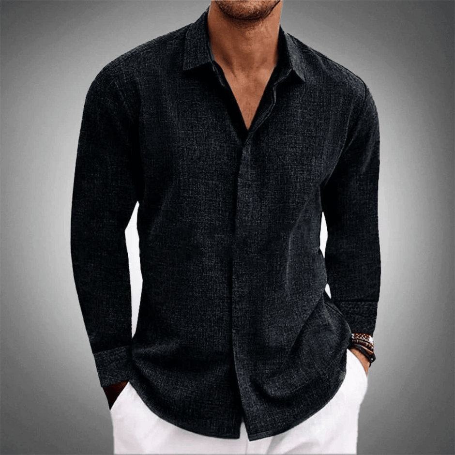 Out-Shine | Short sleeve linen shirt