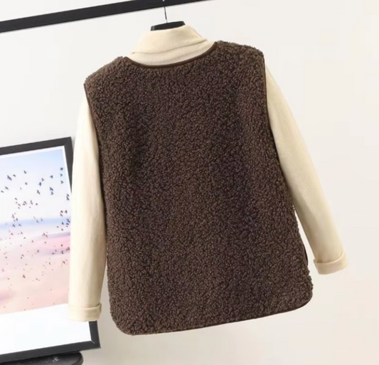 Brilla con luz propia | Chaleco polar de invierno