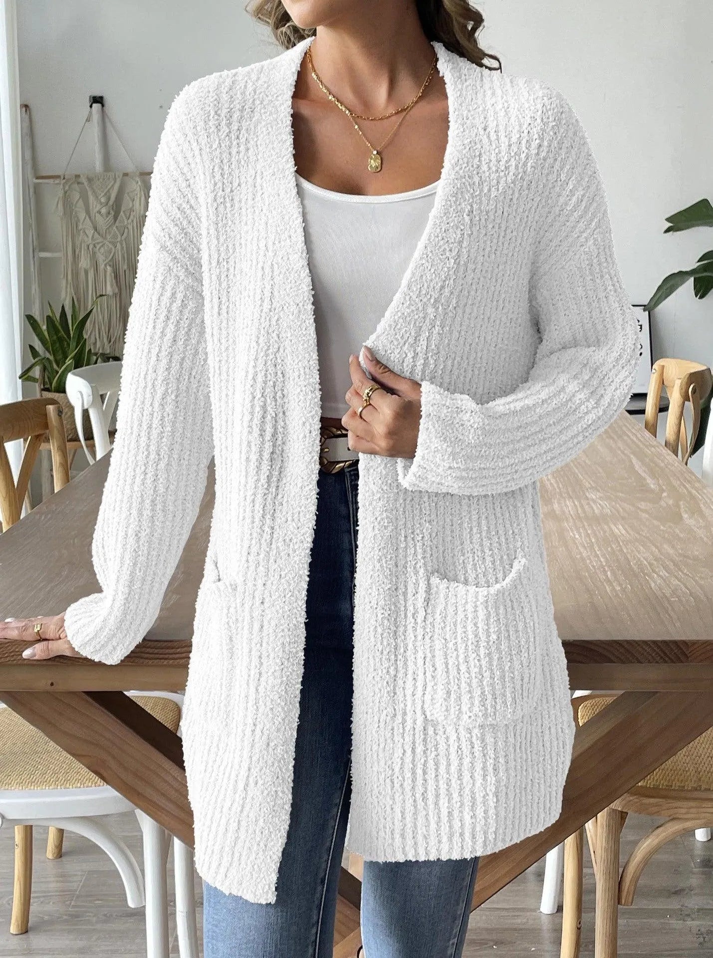 Out-Shine | Ladies Black Cardigan