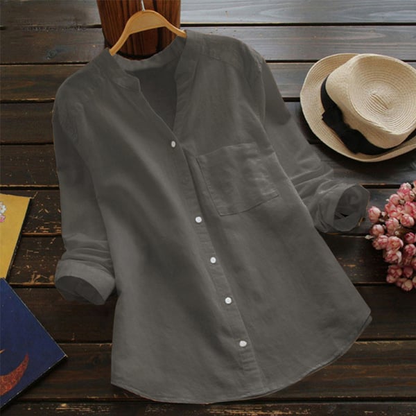 Out-Shine | Loose Linen Cotton Shirt