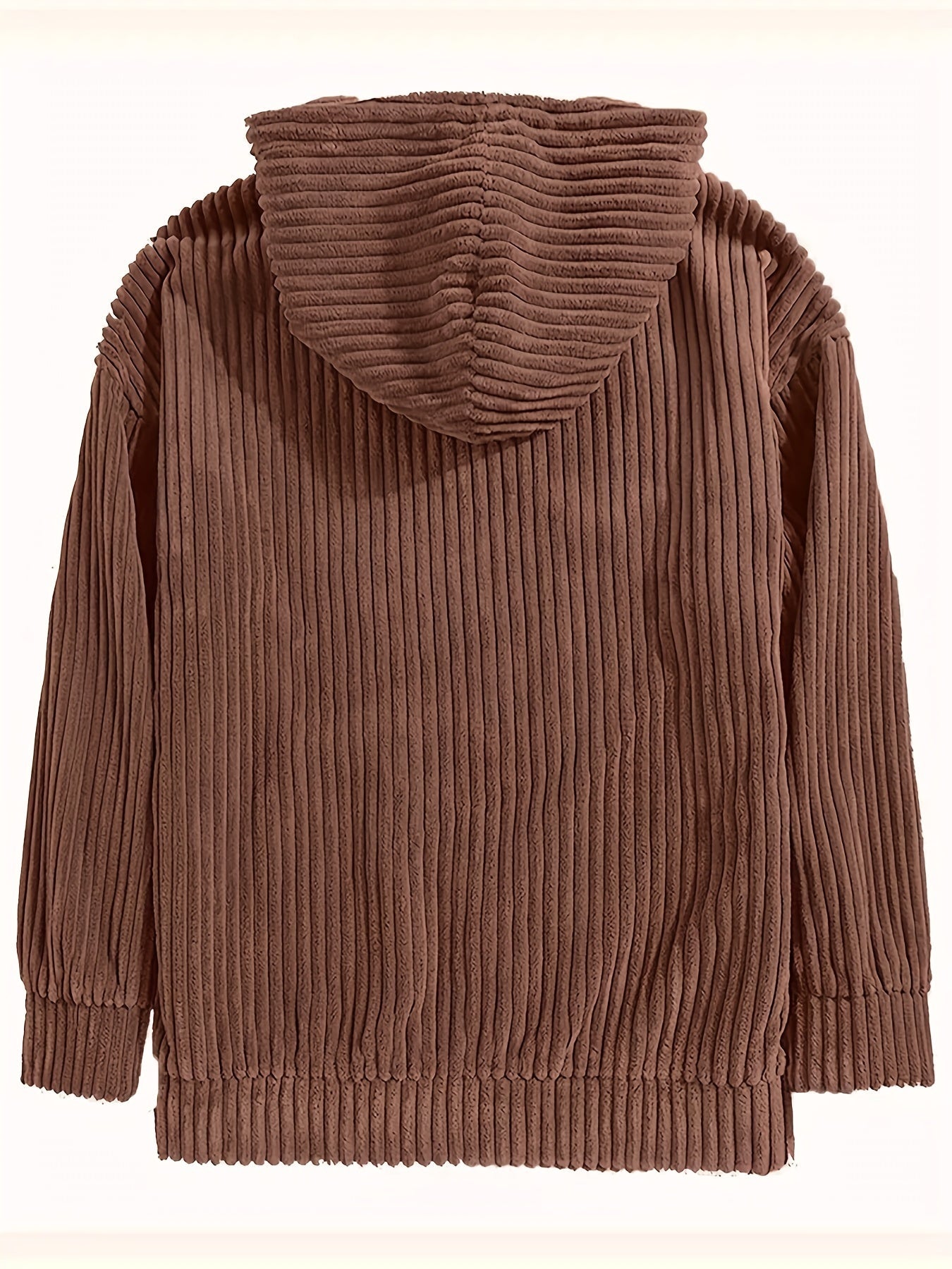 Out-Shine | Structured Corduroy Hoodie