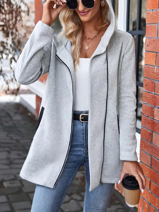 Out-Shine | Zip-Up Pockets Hoodie Jacket