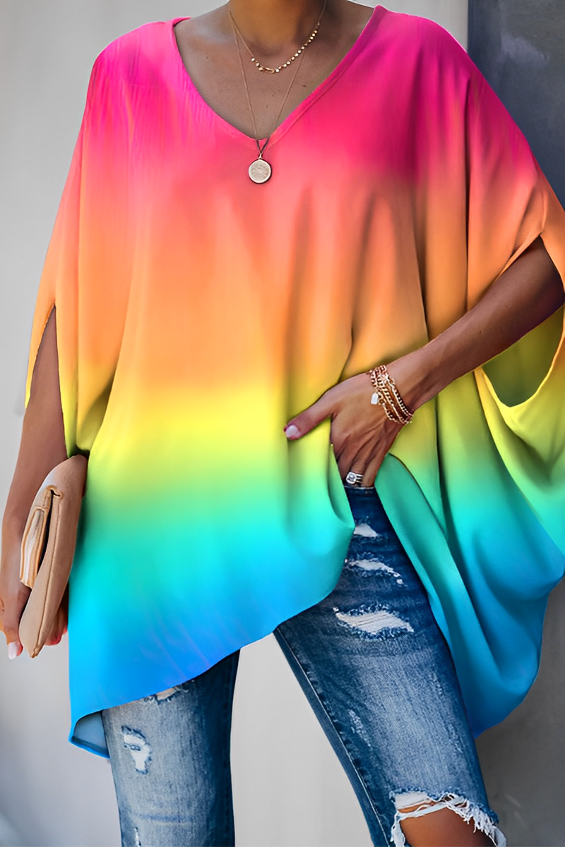 Brilla | Camisa de mujer con mangas anchas 