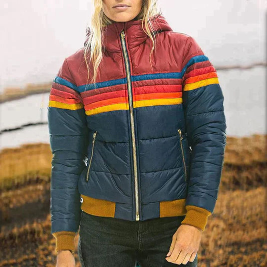 Out-Shine | Retro Jacket with Fur Hood