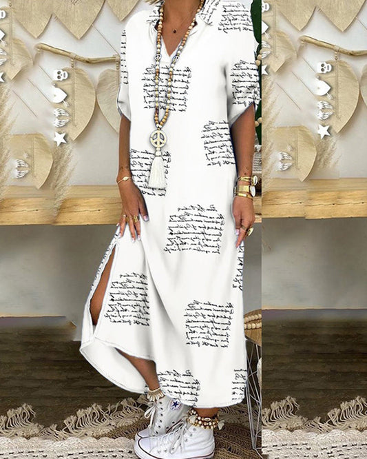 Deslumbra | Vestido camisero para mujer 